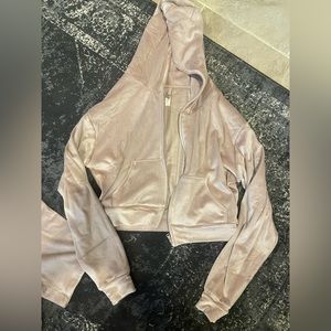 Skims velour set. Both pieces are large.